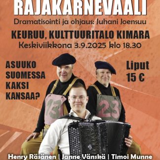 Maarianvaaran teatteri Pähkinäsaari 1323 Rajakarnevaali